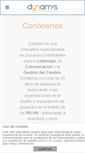 Mobile Screenshot of dynamis.es