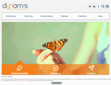 Tablet Screenshot of dynamis.es