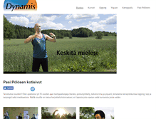 Tablet Screenshot of dynamis.fi